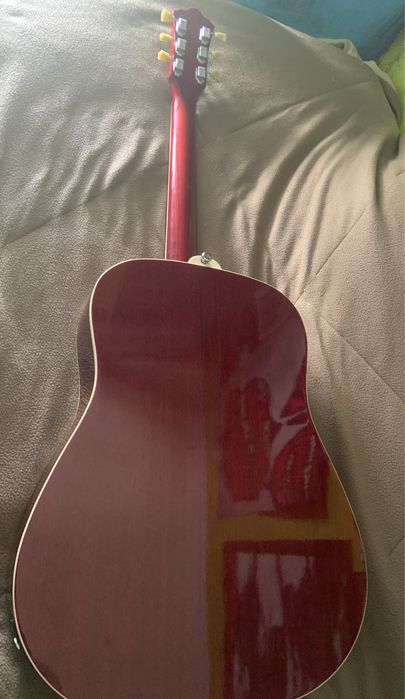 Guitarra Acustica Harley Benton Custom Line Superior-E VS