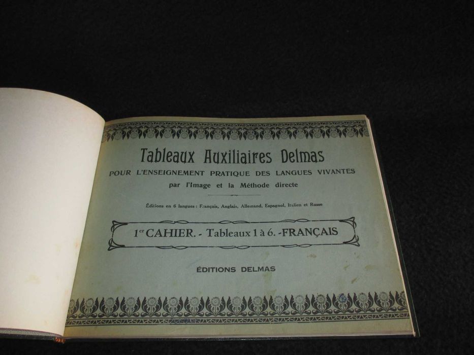 Livro Tableaux Auxiliaires Delmas Langues Vivantes