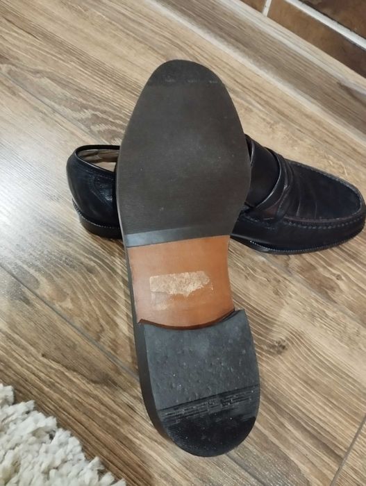 Чоловічі шкіряні туфлі Bally 42 розмір