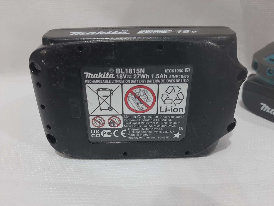 Wiertarko-Wkrętarka Makita DDF453 , 2x akumulator 1.5Ah 18V walizka