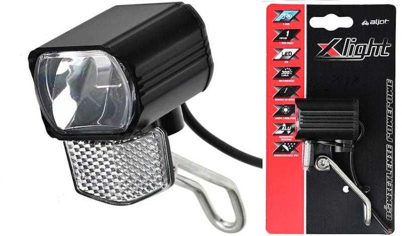 Lampa Rowerowa Przednia X-Light E-Bike 1 Led 300LM