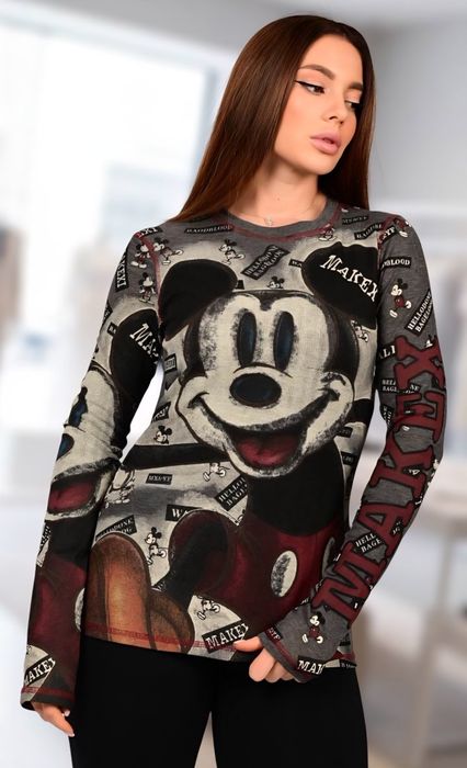 Лонгслів Мікки КОРЕЯ!!!