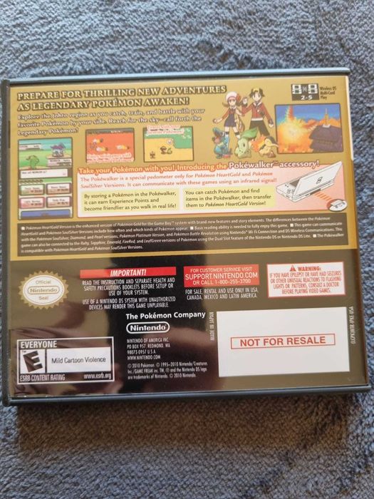 Jogo Pokémon HeartGold Nintendo 3DS