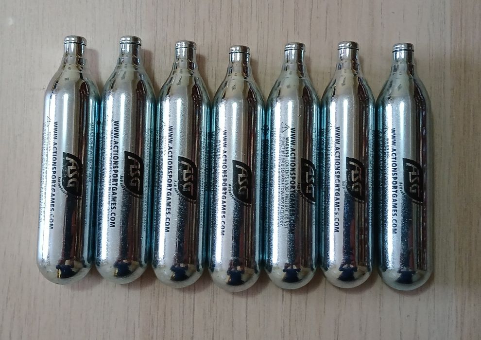 Botijas / Cápsulas de Co2 12g ASG