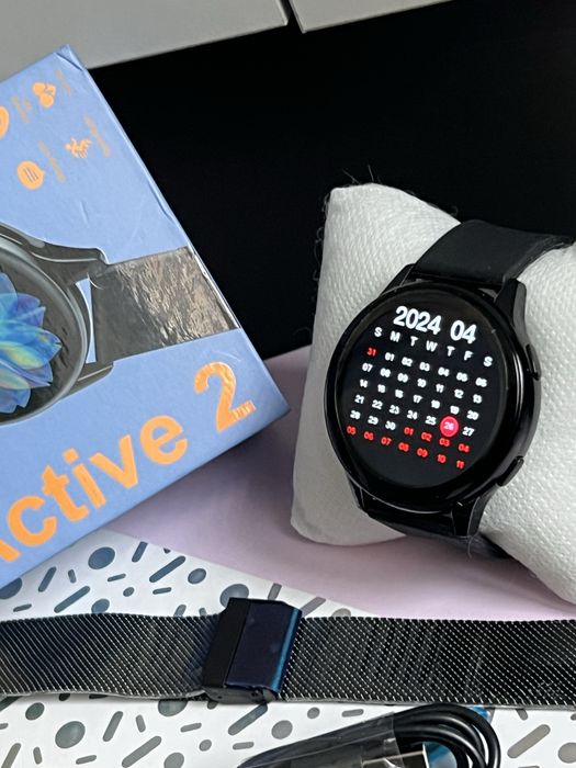 Smartwatch Active 2 – nowy z funkcją rozmów + stalowy pasek