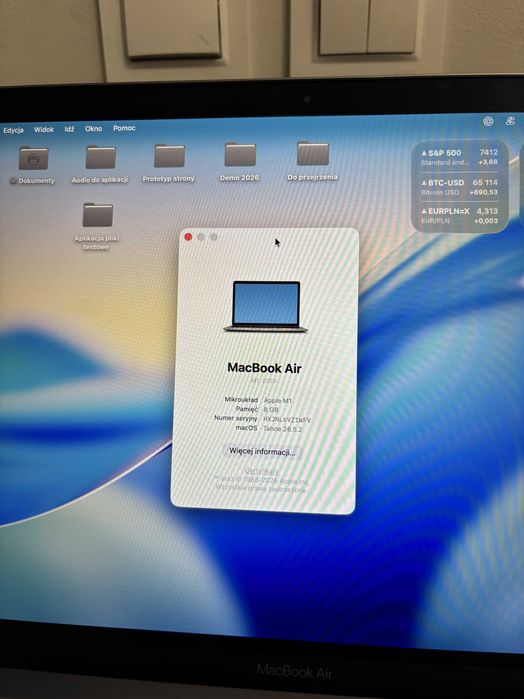 MacBook Air M1/8GB/256GB Space Gray