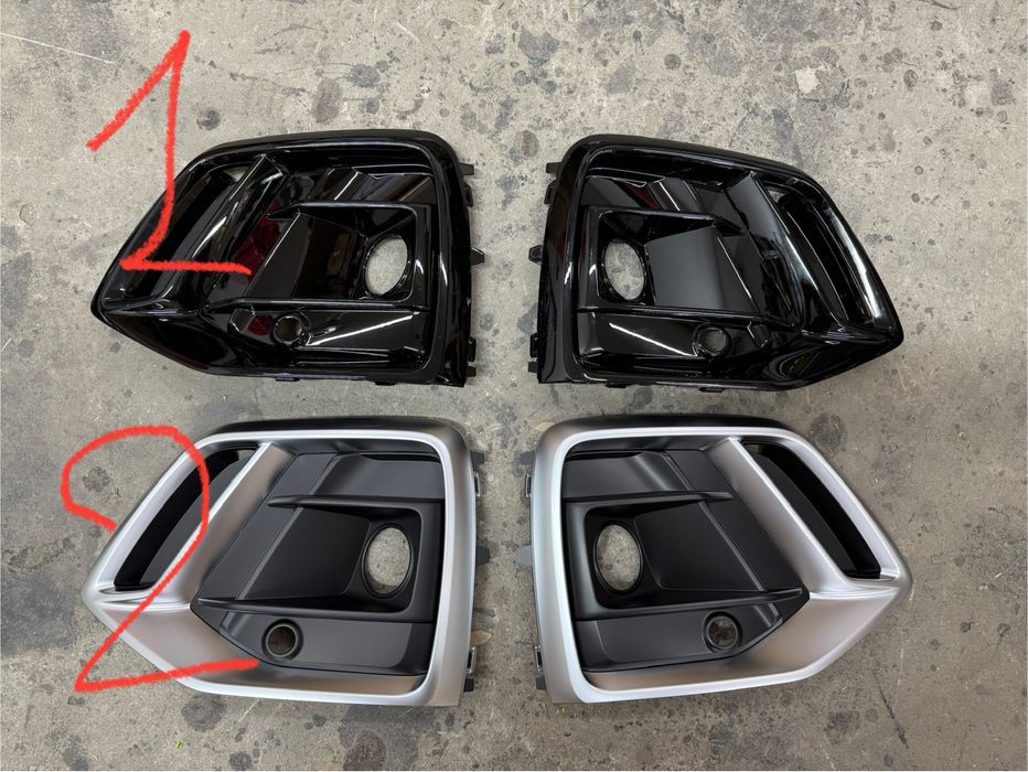 Решетка гриль grille audi q5 s-line 80a рест 2020+