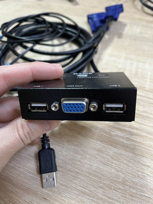 Dlink kvm-221 2 port usb kvm switch vga