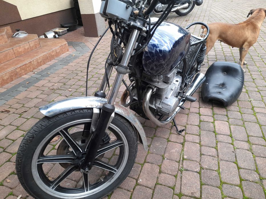 Yamaha xs 400 projekt