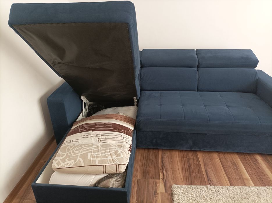 Narożnik z funkcją spania