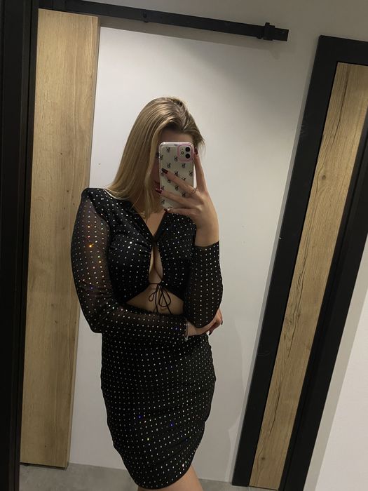 Sukienka | mozliwość regulacji dlugości | elastyczny materiał