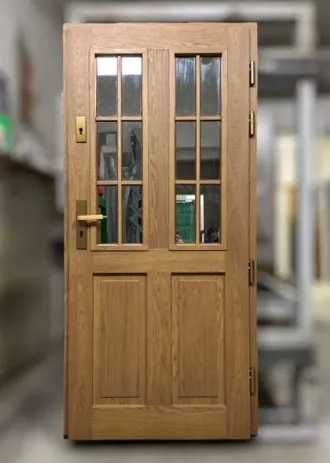 Drzwi  zewnętrzne  dębowe _ dostawa GRATIS!!_ Czyste powietrze_montaż!