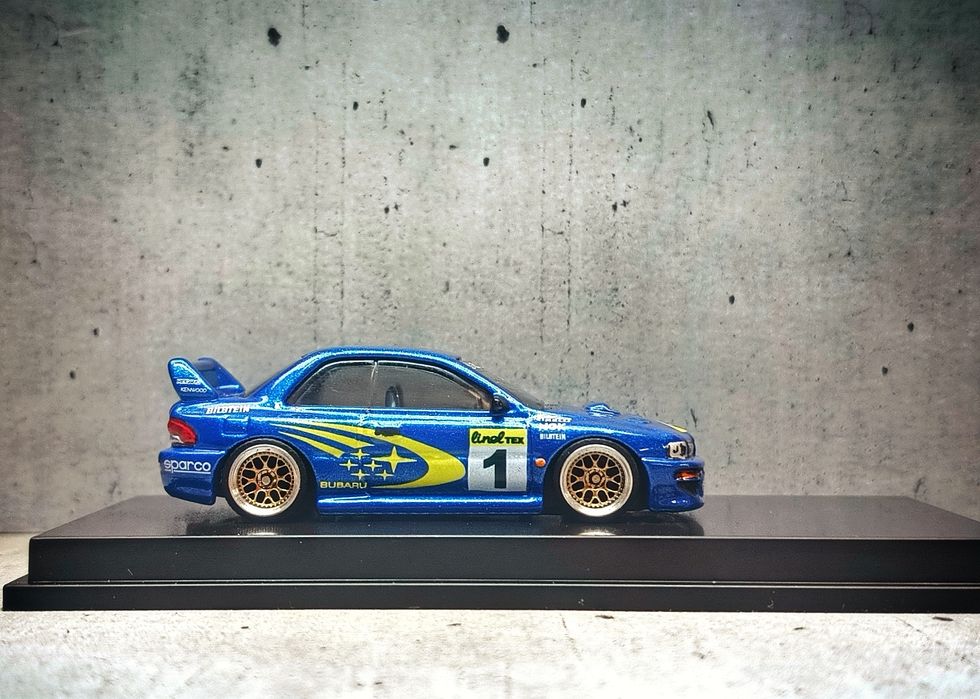 Model Subaru Impreza WRX Sti WRC Hot Wheels