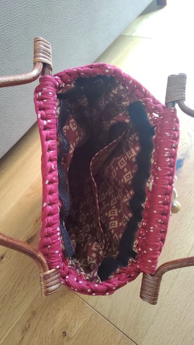 Bolsa feita à mão