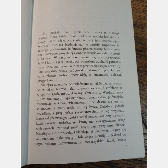 Niecierpliwość serca. Stefan Zwejg