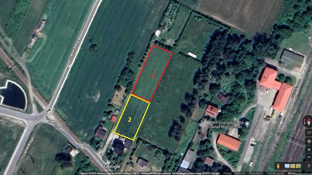 Sprzedam działkę budowlaną w Koluszkach