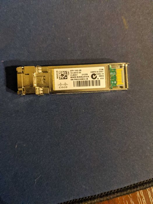 Cisco SFP-10G-SR 10Gb/s SFP+ | Оригінал | Робочий