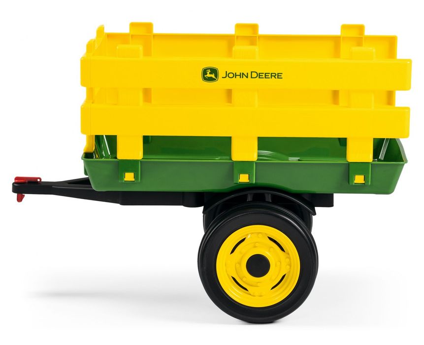ZESTAW John DEERE koparka + przyczepka PEG-PEREGO 12V 2x165W
