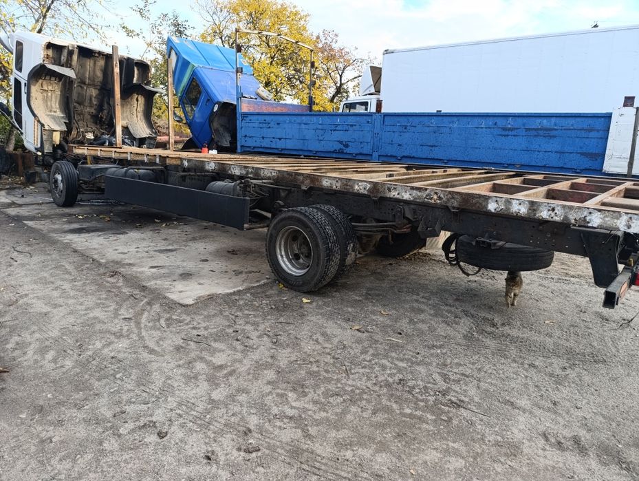 Mercedes benz 814, кабіна, рама, мости