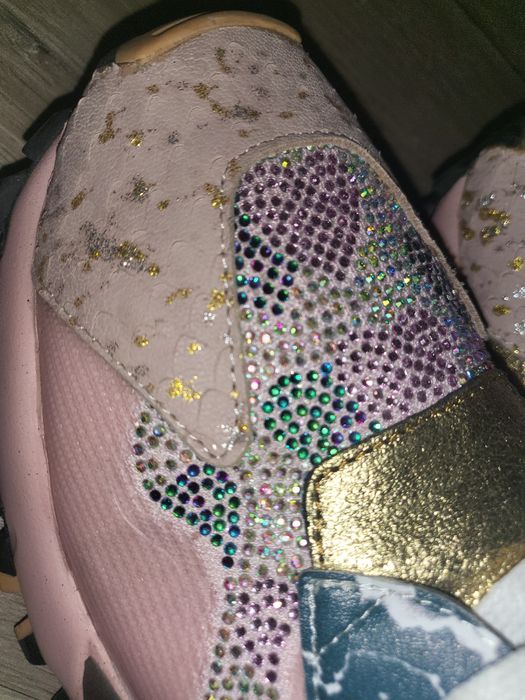 Ténis Exé Rosa brilhantes