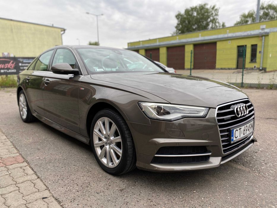 Audi A6 C7 S-line quattro 2.0 TFSI 2016 SALON PL