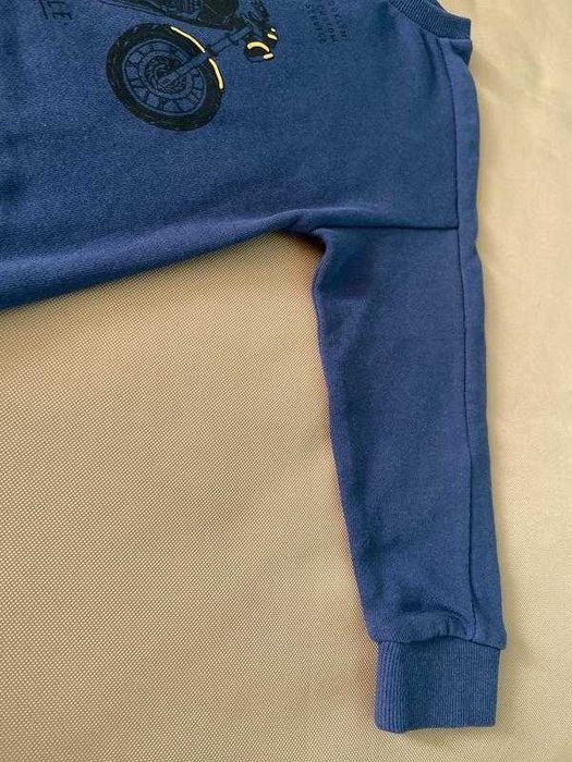 Стильна кофта, світшот з мотоциклом на хлопчика 5 років Mango