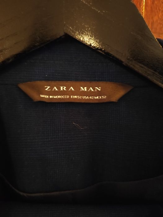 Fato de homem Zara tamanho 52 azul marinho
