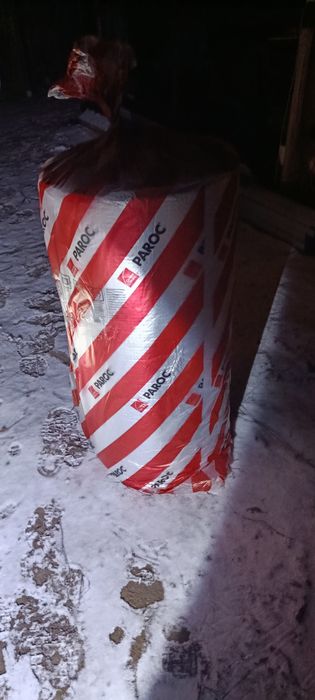 Wełna izolacyjna z folią aluminiową samoprzylepna Klimafix Paroc 40mm