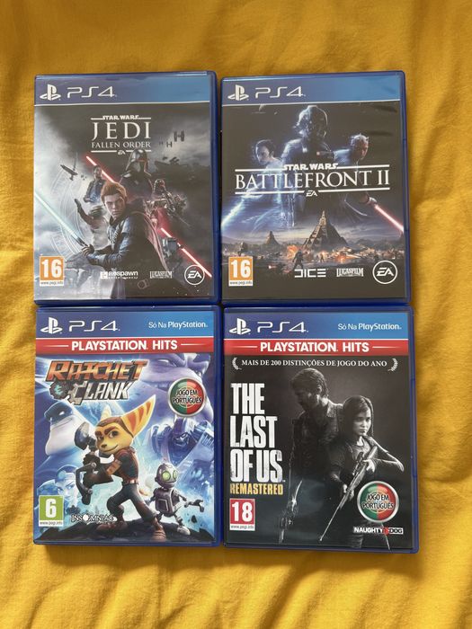 Vendo jogos ps4 e ps5 novos