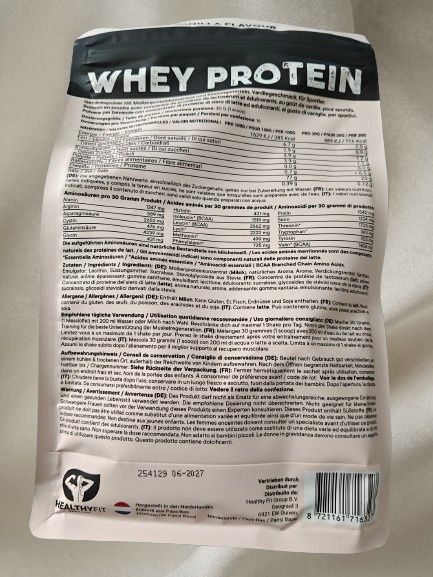 Białko waniliowe Healthy Fit 480g