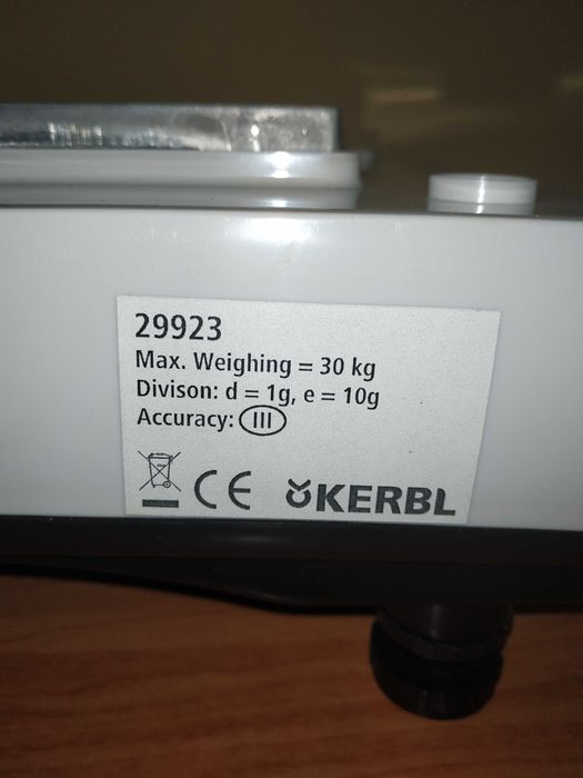 Настільні цифрові ваги Kerbl