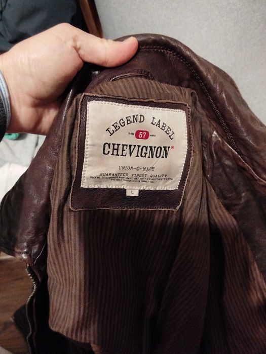 Blusão cabedal Chevignon tam L