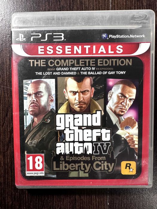 Grand Theft Auto 4 & Episodes From Liberty City ps3 | gta complete edition