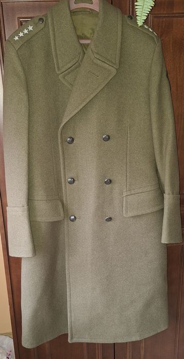 Płaszcz wojskowy oficerski zimowy