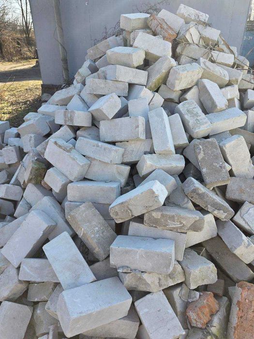 Б/у силікатна цегла, недорого, для будівництва, ремонту, паркану