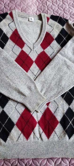 Sweter męski shetlant