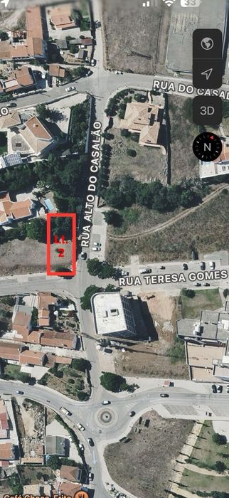 Terreno com projecto de Moradia APROVADO com vista Mar e Castelo ALTO DO CASALÃO, SESIMBRA