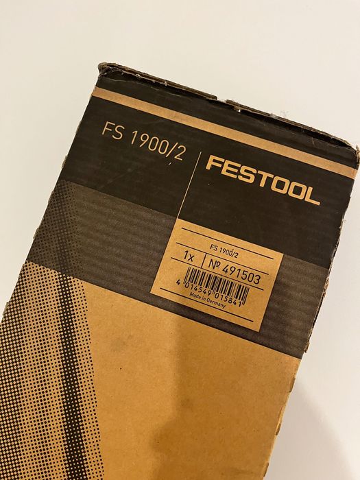 Zagłębiarka z podcinakiem Festool TSV60 z kątownikiem i szyną 2m piły