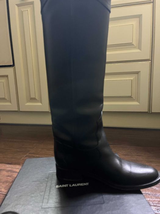 сапоги SAINT LAURENT модель Kate