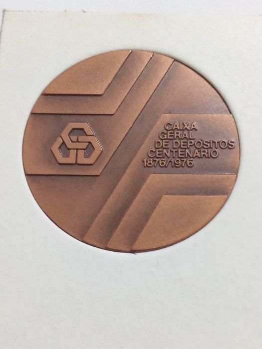Filo-Medalhística - Centenário da Caixa Geral de Depósitos
