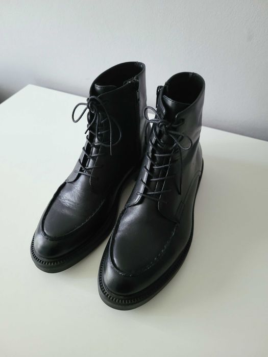 Vagabond botki Alex czarne skóra naturalna skórzane 38 goth boho retro