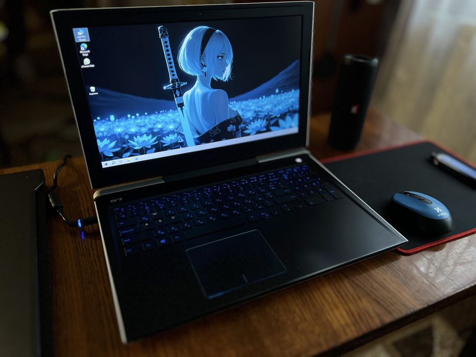 Ноутбук DELL i7-7700HQ GTX 1050 4GB, 16GB ОЗУ ddr4