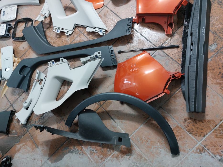 RENAULT CAPTUR I  plastik, osłona słupka