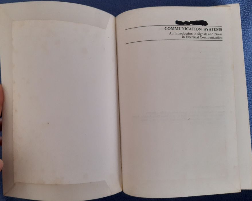 Livro: "Communication Systems"