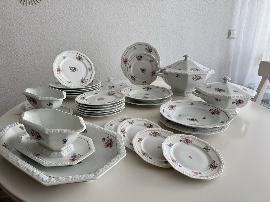 Serwis obiadowy Rosenthal Biała Maria Selb Germany