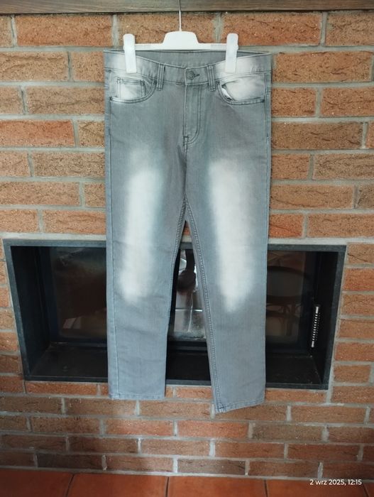 Jeansy wysoki stan wzrost 170