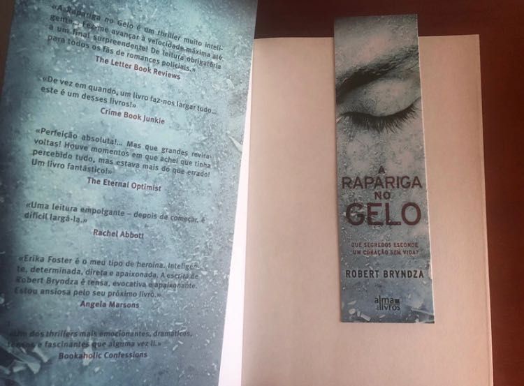 Livro Autografado “A Rapariga no Gelo”