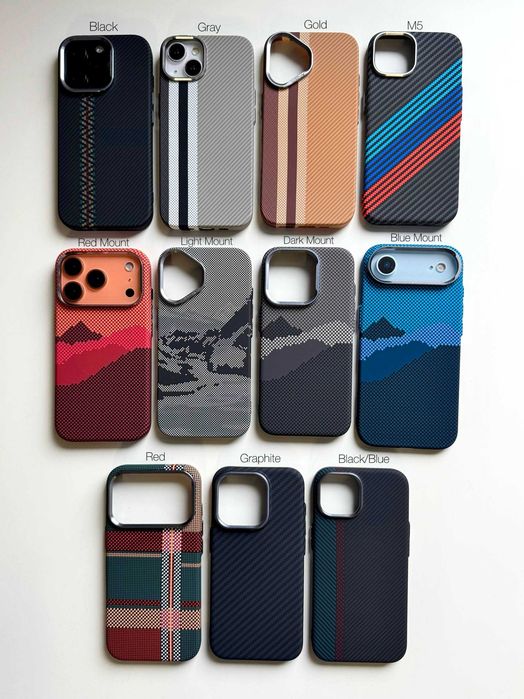 Чохол iPhone в стилі дизайну Pitaka, ПАЛІТРА на 2 фото ТОП є самовивіз
