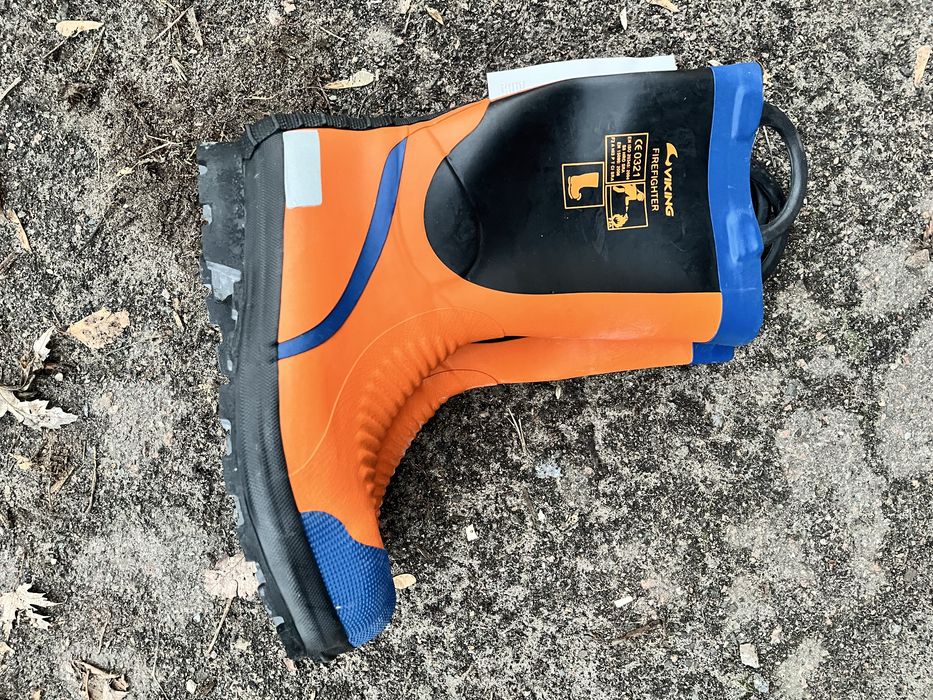 VIKING® Orange 1-69310 Пожежний гумовий водозахисний черевик