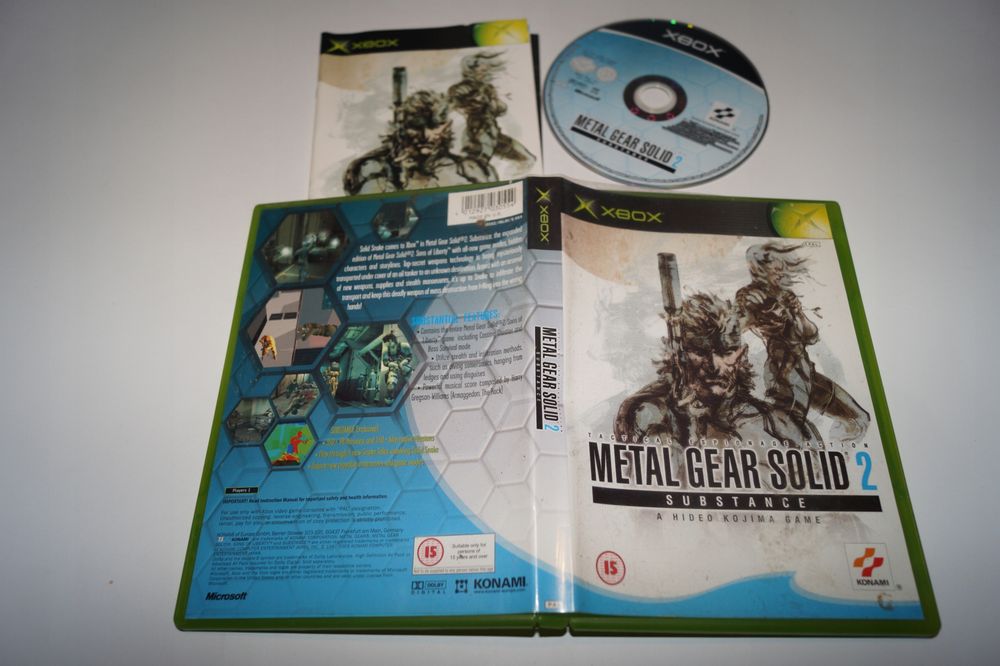 Gra Metal Gear Solid 2: Substance Xbox Microsoft Xbox